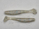 4" White Red/Blue Flake (8-pk)