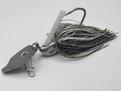 Metallic Menace Bladed Jig - side