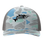 Saltwater Duck Camo/ Charcoal - 112PFP - FRONT