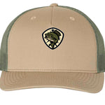 Pale Khaki/ Loden Green - 112FP - FRONT
